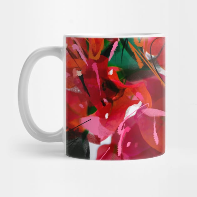 Red bougainvillea by GreekTavern